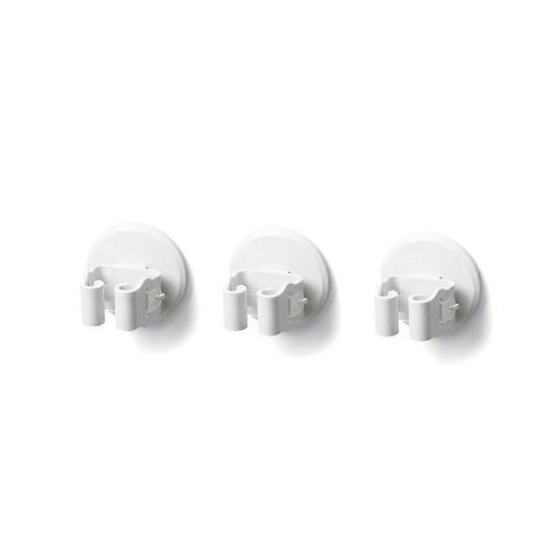 Pices Pince  Balai tagre De Rangement tagre De Rangement tagre De Rangement Pinces  Balai Support  Balai Support  Balai Support  Balai Pince  Balai Blanche, 7,5 X 7,5 X 6 Cm