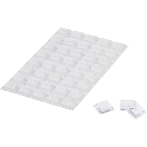 Pied D'appareil 3m Sj 5308 Mpcb Autocollant, Carr Transparent ( X H) 12.7 Mm X 3.1 Mm 40 Pc(S)