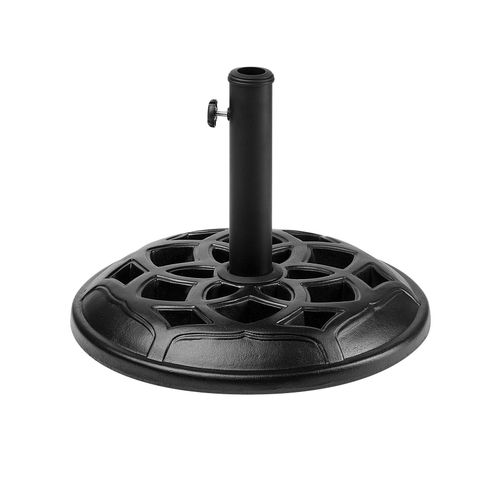Socle De Parasol Ceto Noir Rond