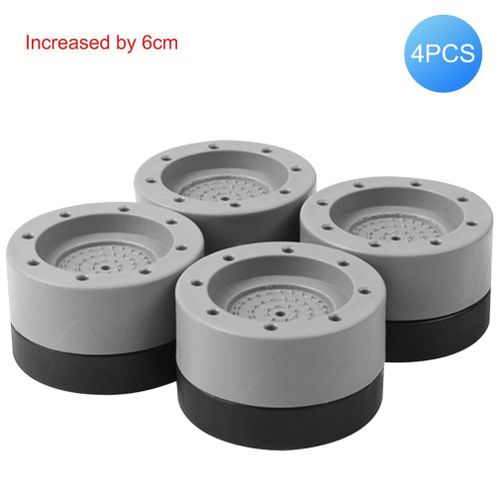 Pieds de Machine  laver, antichoc, rduction du bruit, antidrapant, augmentation, support de pieds de Machine  laver, Base de rfrigrateur