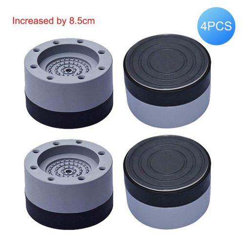 Pieds de Machine  laver, antichoc, rduction du bruit, antidrapant, augmentation, support de pieds de Machine  laver, Base de rfrigrateur