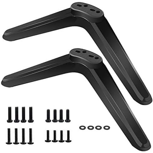 Pieds De Meuble Tv Universels Montage Mural, Pieds De Rechange Pour Meuble Tv 27 28 29 30 32 37 40 55 Pouces Lcd Led Oled Tcl/Lg/Konka Smart Tv, Noir