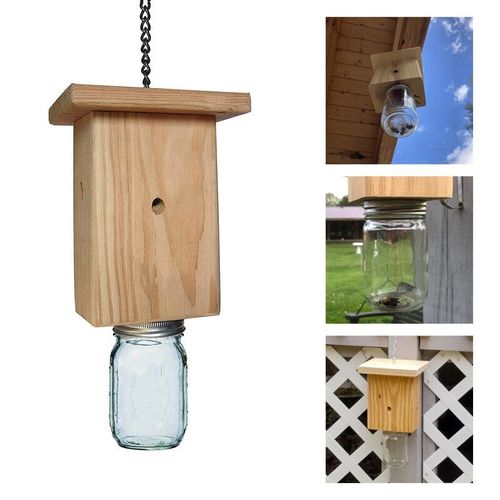 Pige  Abeilles En Bois Durable, Style Cabine, Charpentier, Pige  Gupes tanche Et Durable Pour L'extrieur, Livraison Directe