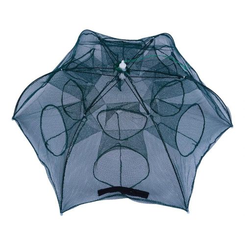 Pige  Appts De Pche Automatique Parapluies Type Filet De Pche Crevettes Cage Pige  Poissons Portable Filet Coul