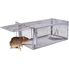 Piège à rats de qualité, pièges à cage pour animaux vivants sans cruauté,  capture et libération de souris, rats, tamias, parasites, rongeurs et  parasites de taille similaire pour l'intérieur et l'extérieur