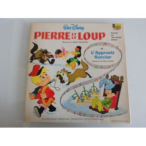 Pierre Et Le  Loup  Prokofiev  L'apprenti Sorcier - Jean Claude Brialy - Paul Dukas