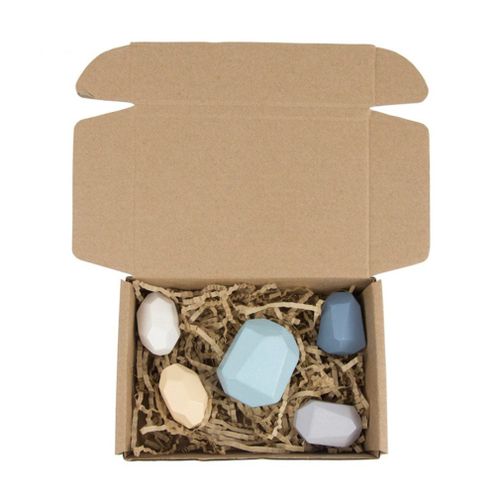 Pierres Colores En Bois Pour Enfants, 5/10/16 Pices, Bloc De Construction Jenga, Jouet ducatif Cratif, Style Nordique, Jeu D'empilage, Cadeau Arc-En-Ciel