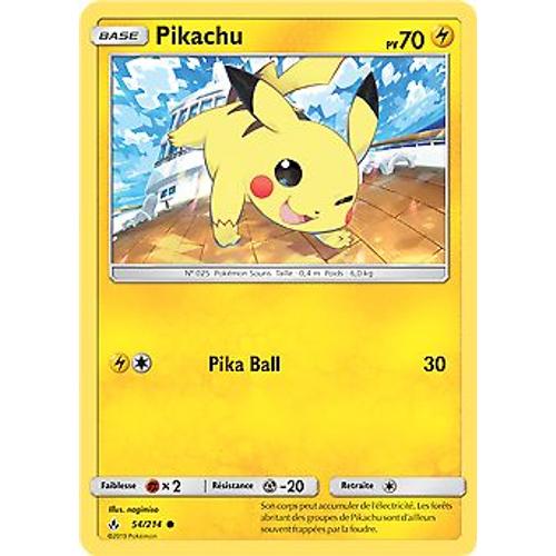 Pikachu 54/214 - Sl10