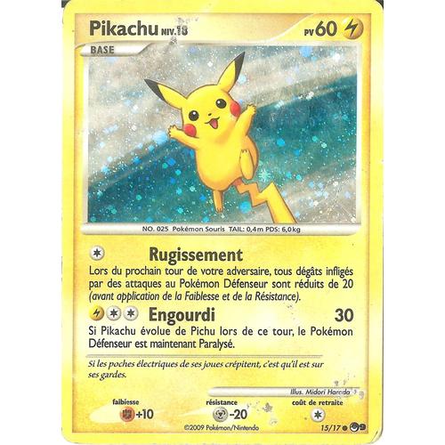 Pikachu Niv.18 - Promo Franaise