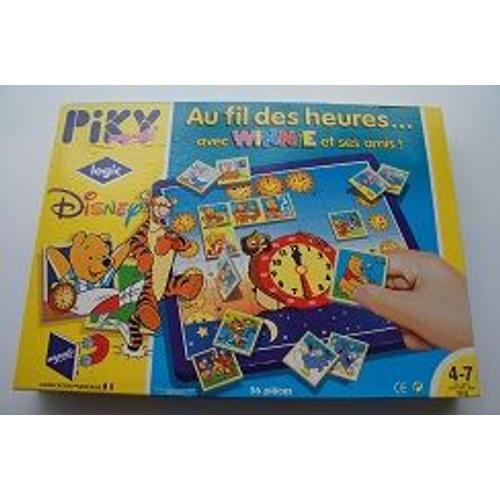 Piky Magnetic Logic Disney Au Fil Des Heures Avec Winnie Et Ses Amis