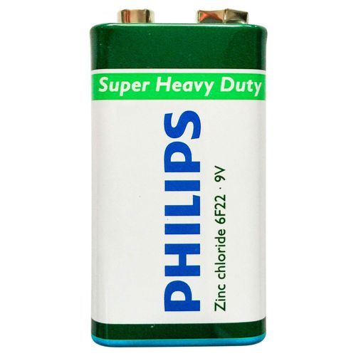 Pile Philips 9 Volts Carre Alcaline 1pc