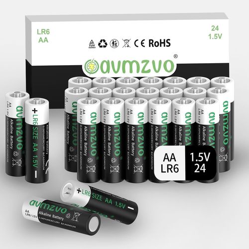 Piles Aa Lot De 40,Pile Lr6 1,5 V,Puissance Durable,Alcalines,Puissantes,Peuvent tre Utilises Pour Les Jouets,Les Rveils Et Autres Appareils lectroniques
