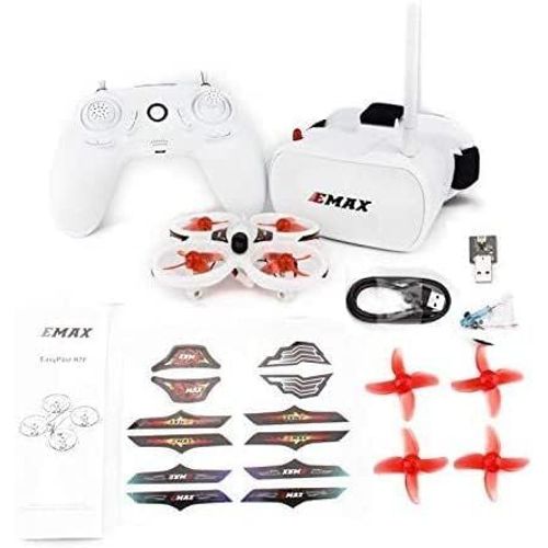 Pilot Fpv Drone Rtf Kit,Drone De Vue  La Premire Personne Avec Camra 600tvl Cmos,Transmission Vido 25mw,Mini Drone Avec Lunettes Et metteur Pour Enfants Adultes Et Dbutants,Blanc.[W29]