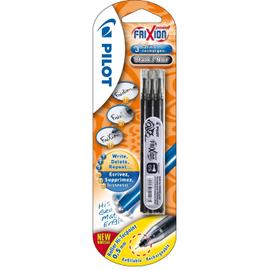 Recharge pour stylo roller Pilot FriXion Point, fine, bleue, les 3 recharges