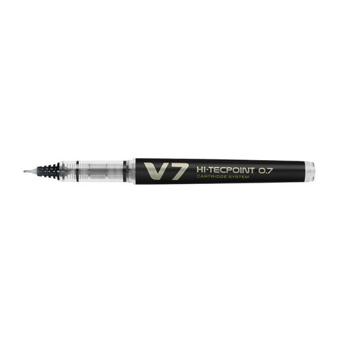 Pilot Lot De 12 Rollers Rechargeable V7 Encre Liquide Noir Begreen Pointe Moyenne