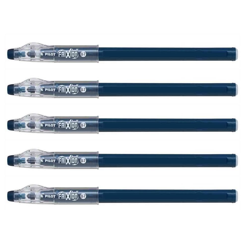 Pilot FriXion Ball Stick - Roller effaçable - 0,7 mm - bleu nuit Pas Cher