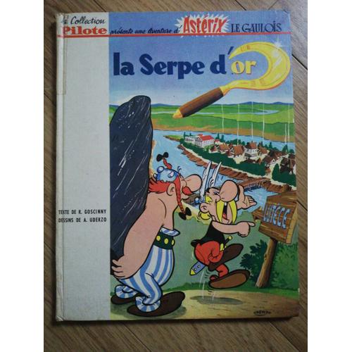 Pilote Asterix La Serpe D'or Cp12 3eme Trimestre 1963   de Albert Uderzo  Format Cartonn 