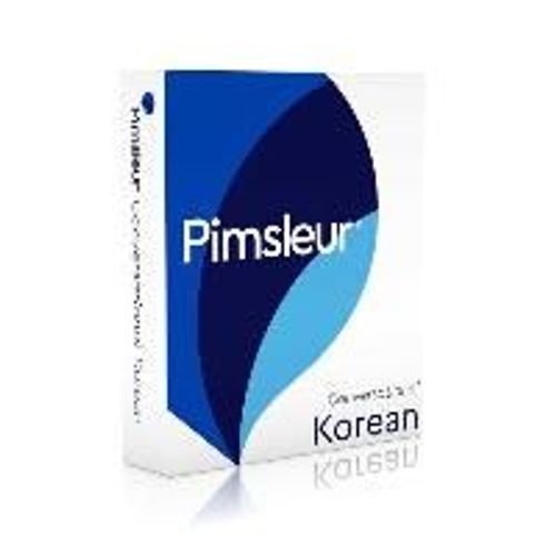 Pimsleur Korean Conversational Course - Level 1 Lessons 1-16 Cd: Learn To Speak And Understand Korean With Pimsleur Language Programs   de Pimsleur 