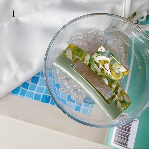 Pince  Cheveux En Actate Pour Femmes, Pince  Cheveux De Temprament Rtro Coren, Franais Olive Vert, Barrettes, pingles  Cheveux Mode, Accessoires Pour Femmes
