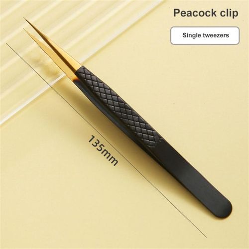Pince  piler Volume 3d En Acier Inoxydable, Outil De Greffage De Cils, Extension De Cils  Bande Incurve, Clip Pointu