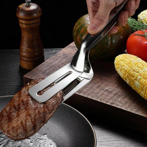 Pince  pain en acier inoxydable, outil de cuisine multifonctionnel pour Barbecue, pince  Steak, accessoires de pelle  Steak