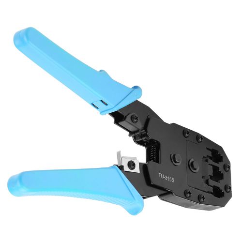 Pince A Sertir Multifonctionnelle Pour Reseau 4p/6p/8p, Pince A Sertir Les Fils, Outil A Cliquet