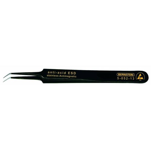Pince Brucelle Cms Bernstein 5-052-13 5b Sa-Esd Super-Pointue, Courbe 110 Mm 1 Pc(S)