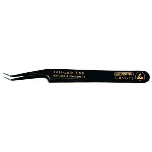 Pince Brucelle Cms Bernstein 5-053-13 51 Sa-Esd Trs Pointue, Oblique/Incurve 110 Mm 1 Pc(S)