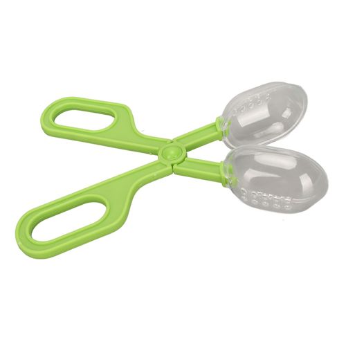 Pince D'alimentation Pour Reptiles, Outil D'alimentation Et De Nettoyage Pour Reptiles, Pelle A Crottes Avec Events Pour Tortue, Lezard, Grenouille, Araignee, Vert