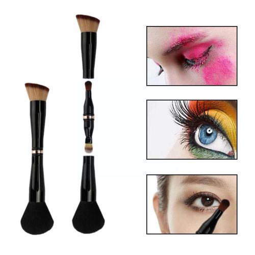 Pinceau De Maquillage Multifonctionnel, Outils De Fond De Teint Portables, Correcteur Professionnel, Maquillage 4 En 1, Jules Up, Fard  Barrage, Fard  Joues, U4s0