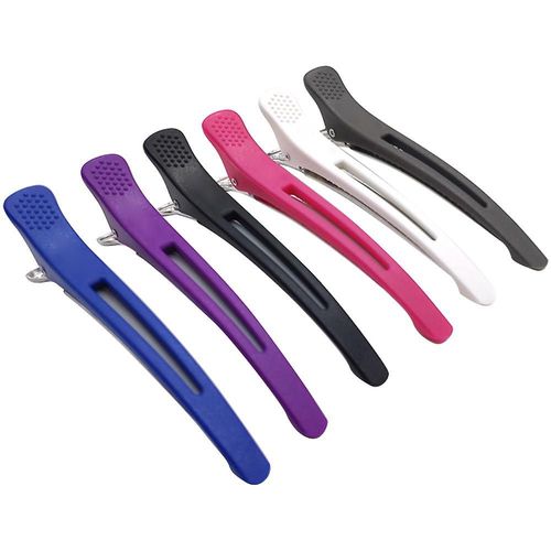 Pinces  Cheveux En Silicone Durables Pour Cheveux Secs Et Mouills - pingle  Cheveux Bec De Canard De Qualit Suprieure, Sans Traction Ni N?uds