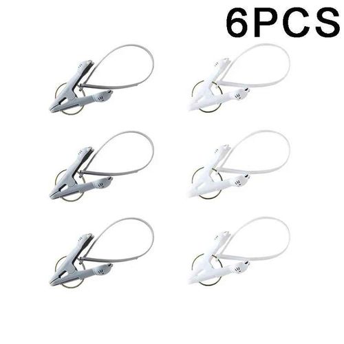 Pinces  Linge En Plastique Chat Mignon,Pinces  Linge,pingles  Linge,Serviette De Plage,Bancs De Collations,Pince  Linge Domestique,Ensemble De 8 Pices - Type Style 4 Gray