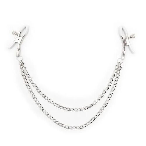 Pinces  Seins Rglables Avec Double Chainettes - 201100079 Taille : Tu - Os