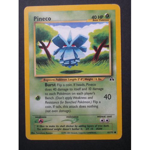 Pineco (Pomdepik) - Neo Discovery