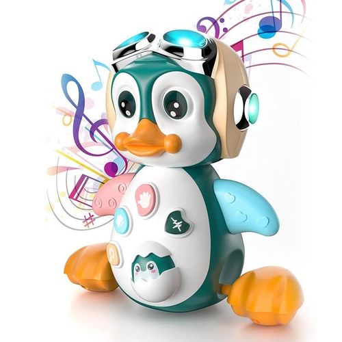 Pingouin Dansant Avec Musique Et Lumires, Jouet ducatif Pour Bb, Lumineux, Interactif, Animal, Cadeau