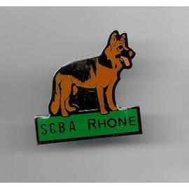 PIN'S CHIEN BERGER ALLEMAND S.C.B.A 