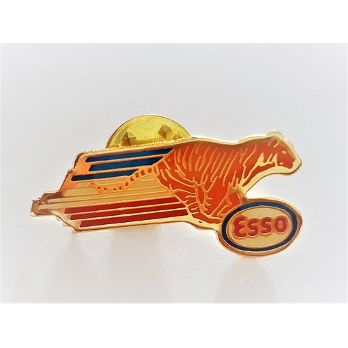Pins Carburants Esso Le Tigre