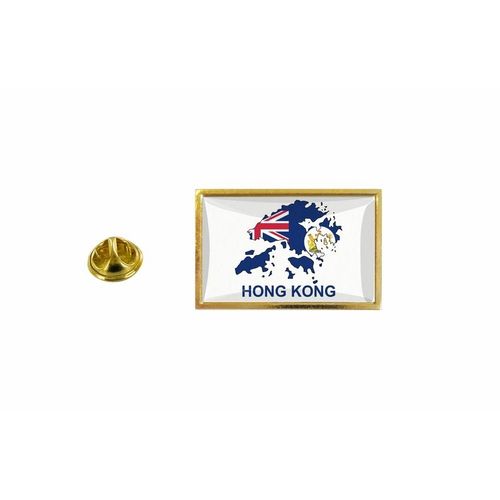 Pins Pin Badge Pin's Drapeau Pays Carte Hk Hong Kong Ancien