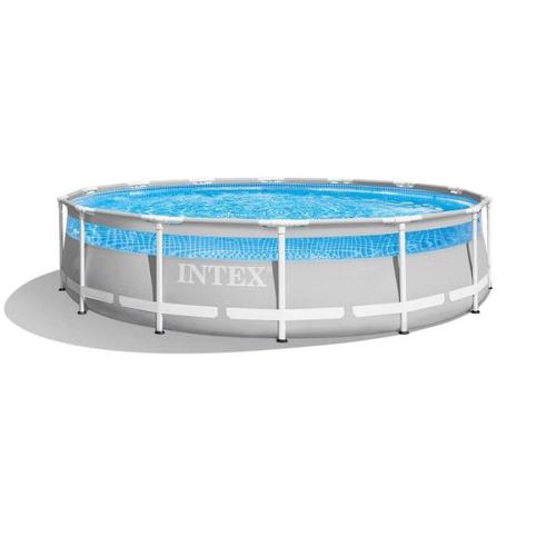 Piscine Tubulaire Prism Frame Clearview Ronde 4,27 X 1,07 M - Intex