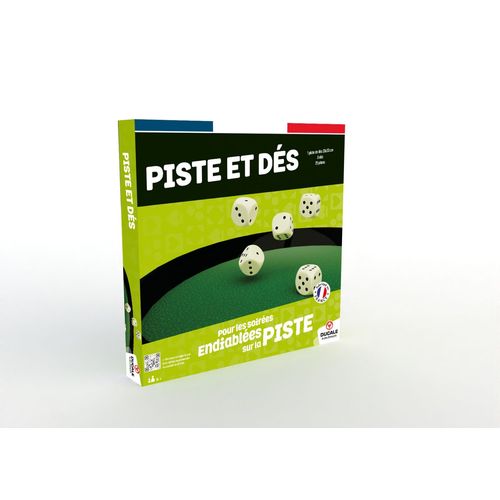 Jeu Traditionnel Piste 33 Cm, 5 Ds De Yam's, 21 Jetons - Sous Boite