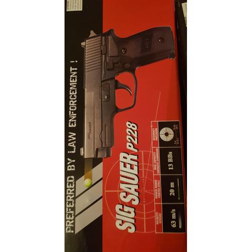 Pistolet A Billes / Sig Sauer P228 / 63 M/S