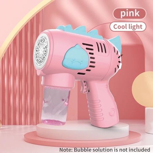 Pistolet  Bulles lectrique Licorne,Machine  Bulles Jouet,Souffleur De Savon Automatique Avec Lumires,Jeux De Fte En Plein Air D't,Cadeaux Pour Enfants #C