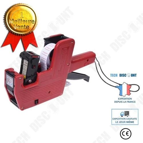 Pistolet  tiquettes Impression Claire Et Lgre Accessoire De Bureau Rayon tiquetage Travail