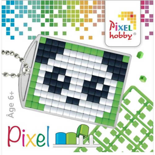 Pixel Kit Cratif Porte-Cl 4x3cm - Panda - Pixel Kit