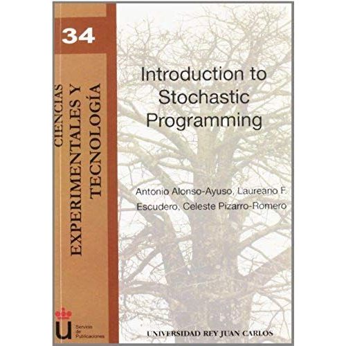 Pizarro-Romero, C: Introduction To Stochastic Programming    Format Broch 