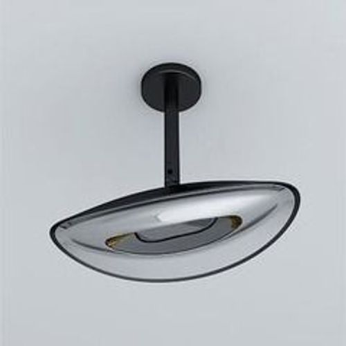 Plafonnier Chauffant Infrarouge 2000 W - Noir/Chrome