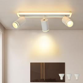 Luminaire Spot Plafond Orientable, 4 Plafonnier Led Spot Muraux