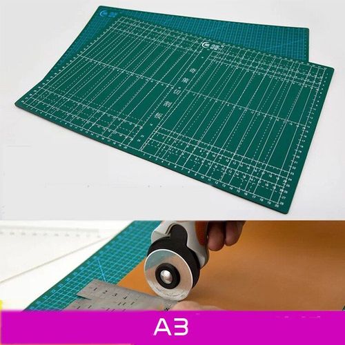 Planche  Dcouper Avec Couteau Utilitaire, Planche  Dcouper En Pvc, Planche  Dcouper En Tissu 45x30, Planche  Dcouper Auto-Rparatrice  chelle Double Face De 4mm