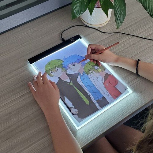 Planche  Dessin Led Variable  3 Niveaux, Pour Bb, Jouets De Peinture De Taille A5, Jouets ducatifs De Crativit Pour Enfants