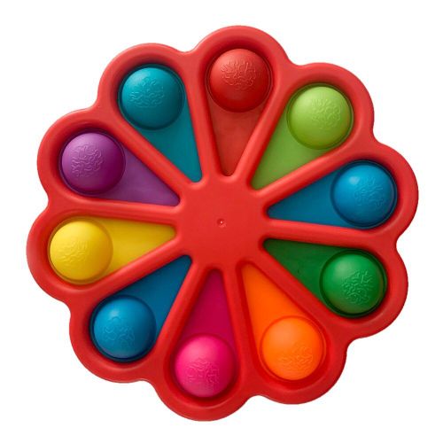Planche D'Exercice Pour Les Doigts De Bb, Jouet Anti-Stress En Silicone Portable, Jouet Amusant Pour L'ducation Prcoce, Puzzle De Bureau, Jouet D'vent De Compression